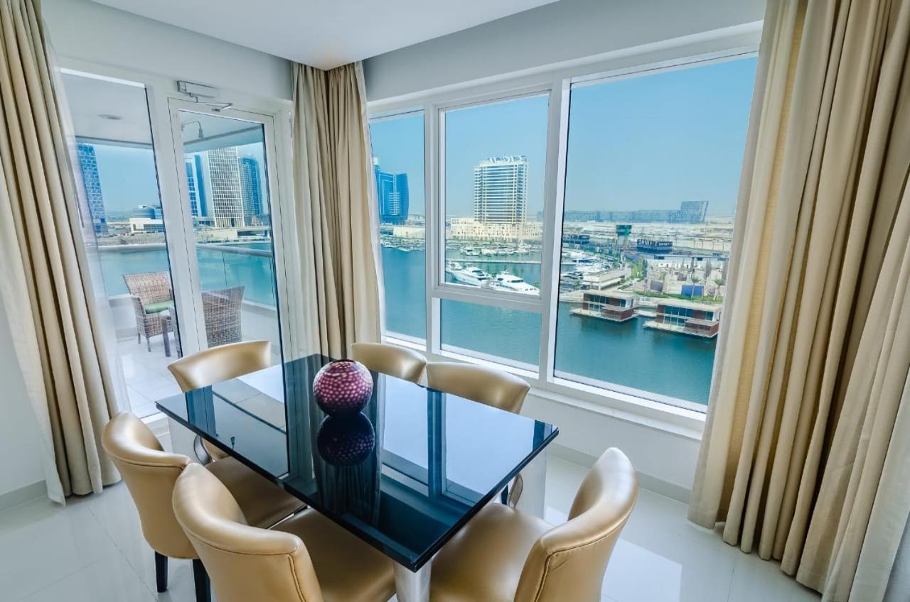 Waterfront Downtown- Damac Maison Canal View Dubai Bagian luar foto