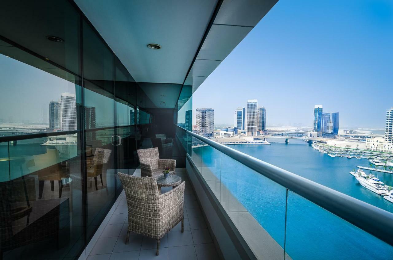Waterfront Downtown- Damac Maison Canal View Dubai Bagian luar foto